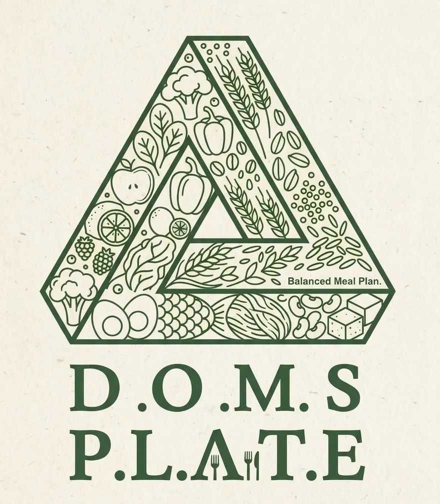 D.O.M.S P.L.A.T.E AI×専属トレーナー食事管理アプリ